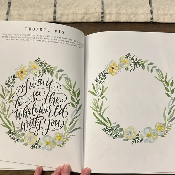 NWOT Calligraphy project book - Picture 6 of 12